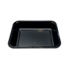 Model 004 - 21 oz Rectangle Black CPET Tray