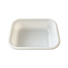 Model 022 - 19 oz Rectangle White CPET Tray