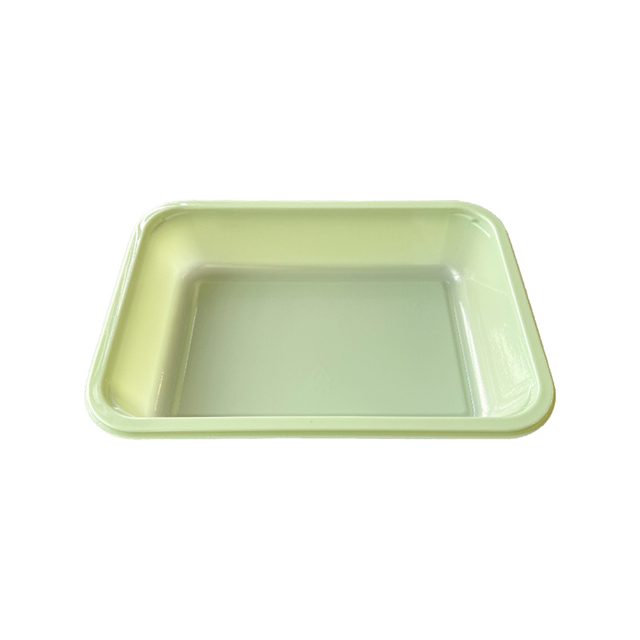 Model 004 - 21 oz Rectangle Black CPET Tray