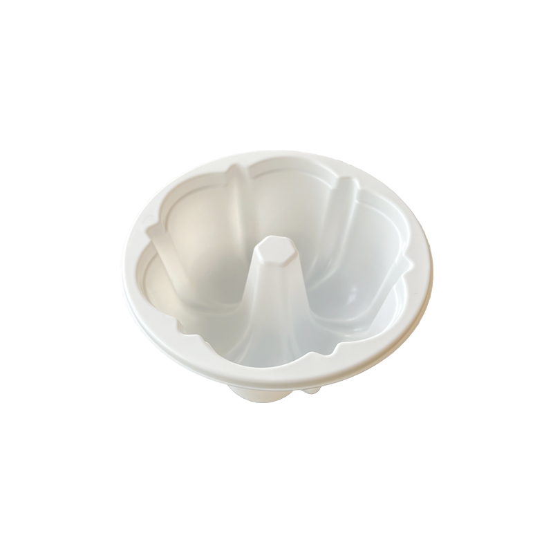 Model 023 - 7 oz Round White CPET Tray