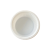 Model 028 - 6 oz Round White CPET Tray