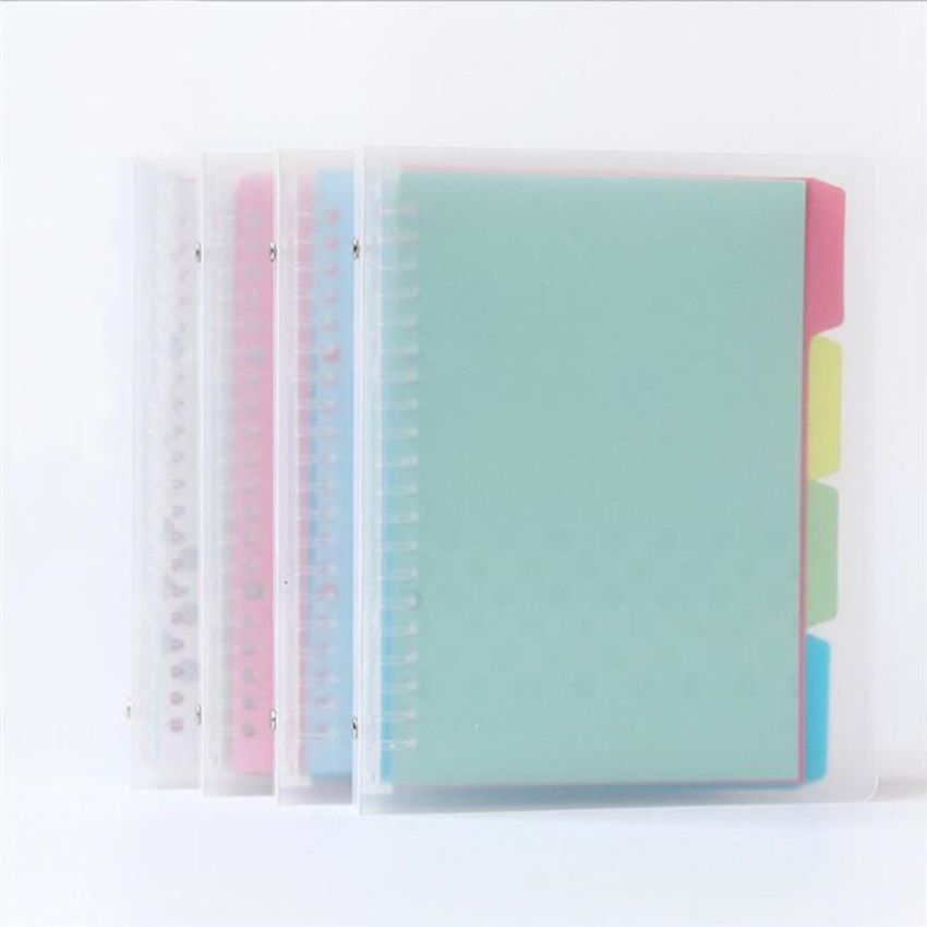 Clear Color A3 A4 A5 Size Clear Matte Plastic Book Cover