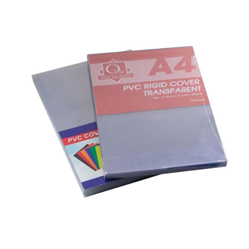 150 200 240Micron A3 A4 Book Cover PVC Binding Sheets