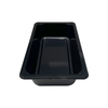 Model 009 - 12 oz. Rectangle Black Airline CPET Tray 