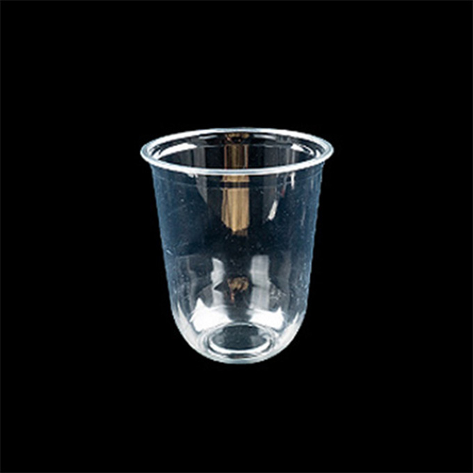 HSQY ⌀98 mm U-Shape Clear PET Plastic Cups