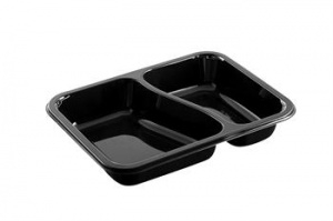 Eco-Friendly And Reusable Disposable CPET Takeaway Meals Food Tray