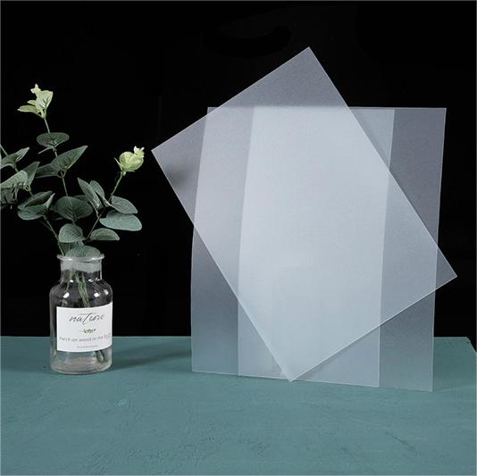 PVC Frosted Plastic Sheet for Book Cover -HS-020