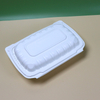 White Black PP Plastic Microwaveable Take-Out Containers-HSQY 96PP1C