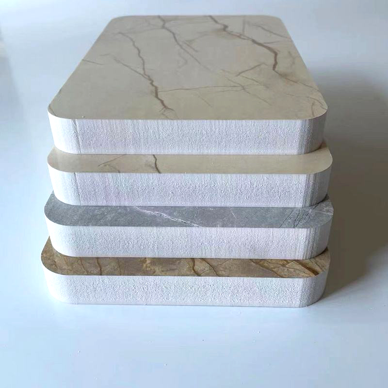 HSQY 8mm Wood Grain PVC Laminated Foam Board For Furniture