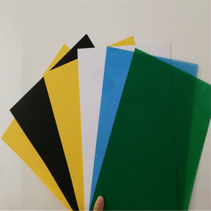 HSQY Factory Wholesale Price PVC Rigid Sheet With Various Color For Stationery Binding Cover Msde In China