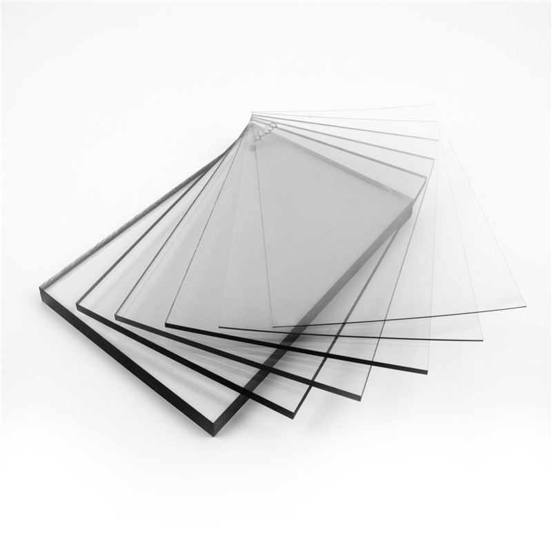 HSQY 0.5mm Clear Thin PETG Plastic Sheet 7 Sizes to Choose 