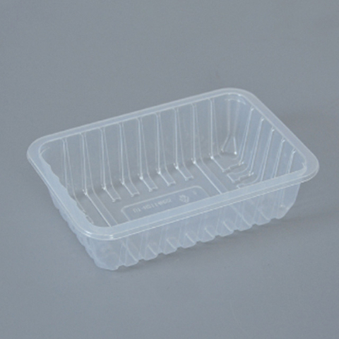 HSQY 8.3X5.7X2.2 In Rectangle Clear Plastic PP High Barrier Tray