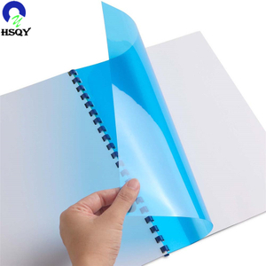 A4 Size Transparent PVC Plastic Sheet For Stationery Binding Cover