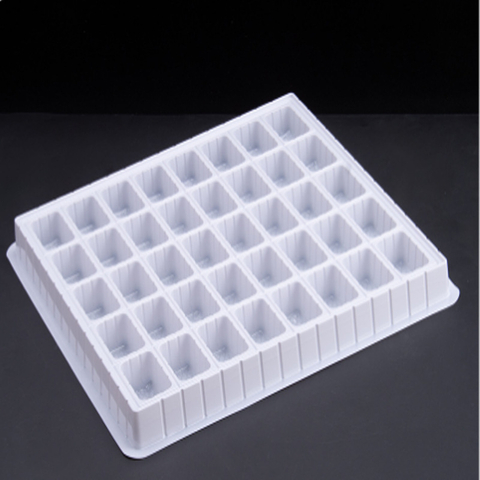 HSQY Custom Size White Plastic Food Blister Insert Tray