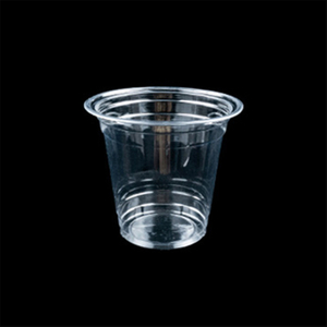 HSQY ⌀93 mm Clear Squat PET Plastic Cups