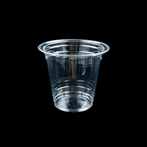 HSQY ⌀93 mm Clear Squat PET Plastic Cups