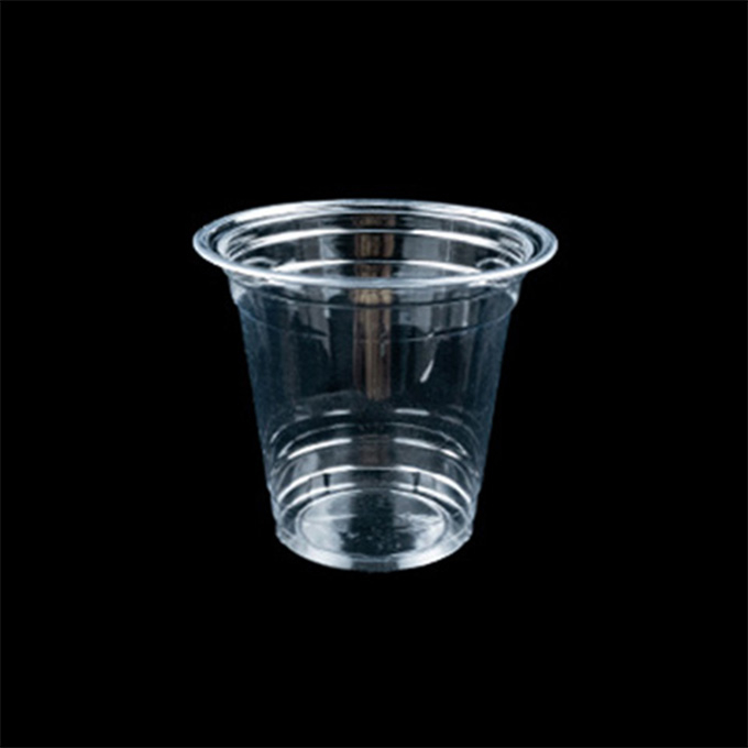 HSQY ⌀93 mm Clear Squat PET Plastic Cups