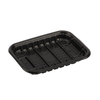 HSQY Black Disposable PP Meat Packing Trays