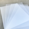 HSQY 0.4mm Frosted PP Sheet Polypropylene Plastic Sheet 