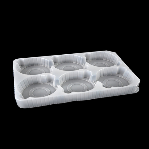 HSQY 12.9 X 8.7 X 1.6 Inch Plastic Food Blister Insert Tray