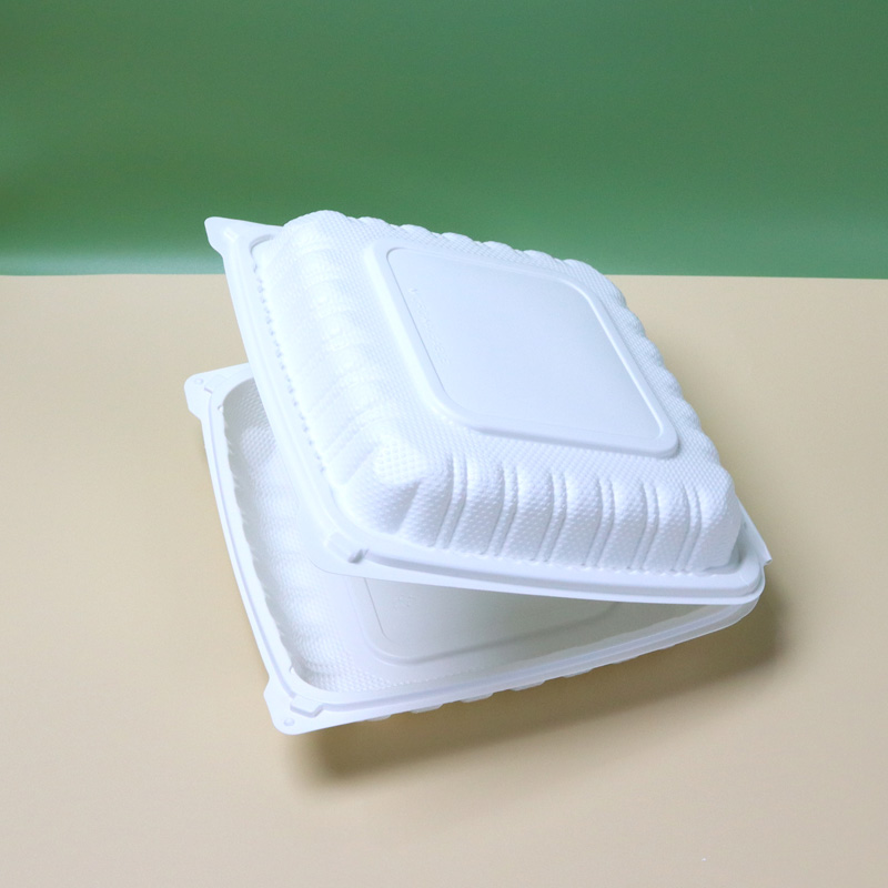 HSQY Disposable PP Plastic Take Out Container Food Box 91PP1C