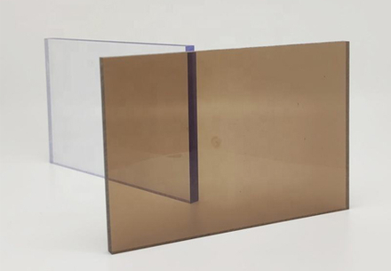 brown polycarbonate sheet