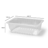 HSQY 7.09X4.72X2.36 In Rectangle Clear Plastic PP High Barrier Tray