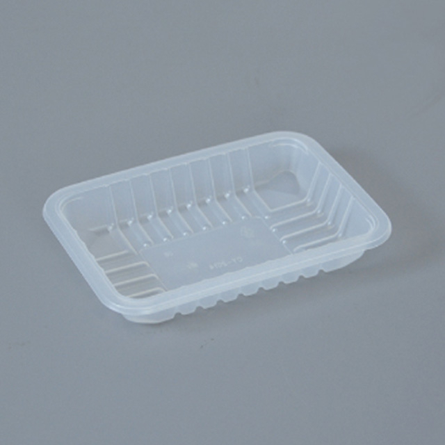 HSQY 7.9X5.5X1.2 In Rectangle Clear Plastic PP High Barrier Tray