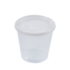 HSQY 24 oz. Disposable Clear PP Plastic Takeout Lunch Bowl With Lids