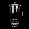 HSQY 7oz 12oz 16oz 17oz 21oz 24oz 95mm Diameter Clear Plastic PP Injection Cups