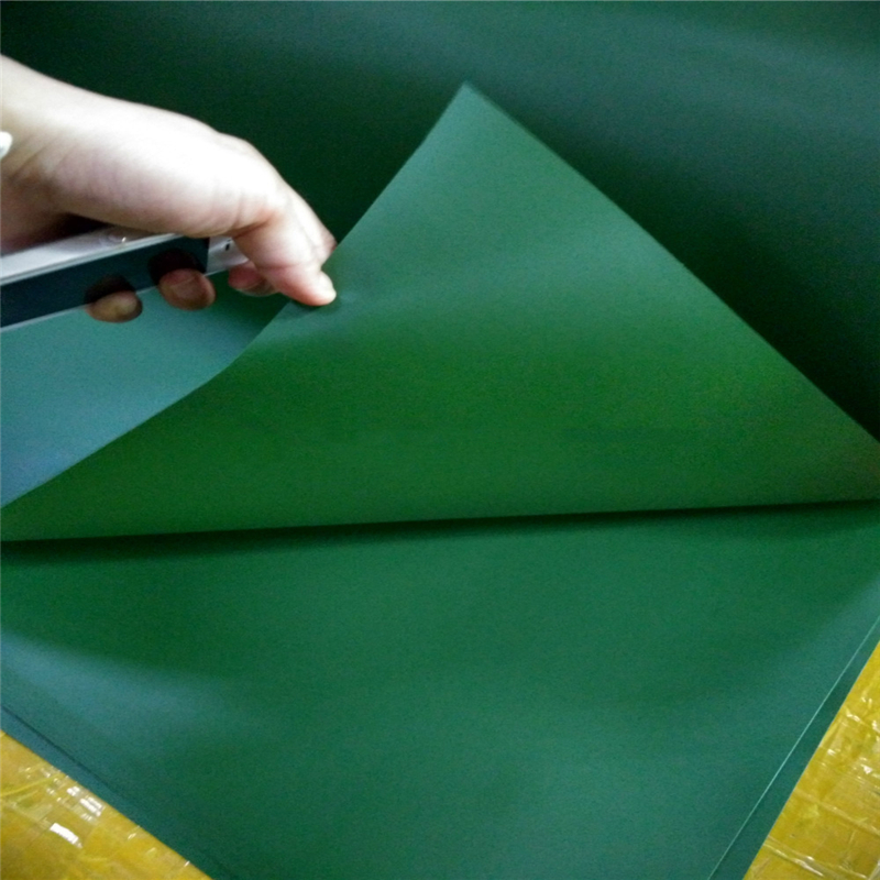 Thin Gauge Plastic Film Nature - Green PVC lawn edging h25cm X 9m