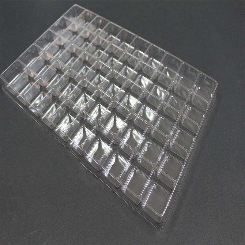 PVC Rigid Sheet For Vacuum Thereforming Double-sided blister shell blister shell insert card insert clip folding blister packaging