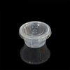 HSQY 0.75oz 1oz 1.5oz 2oz 2.5oz 3.25oz 4oz 5.5oz Round Clear Plastic Sauce Cup with Lid