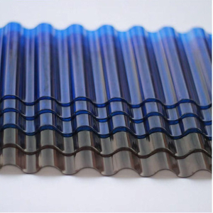 HSQY High Impact Resistant Polycarbonate Corrugated Sheet