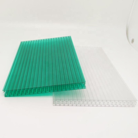 HSQY 6mm Polycarbonate Hollow Sheet Greenhouse Panel