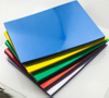 HSQY 0.15mm Colorful A4 Pvc Book Binding Sheet With Color Page