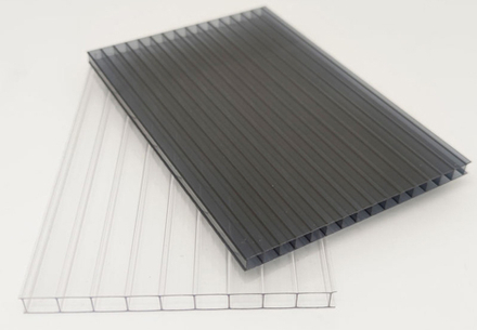 black twinwall polycarbonate sheet