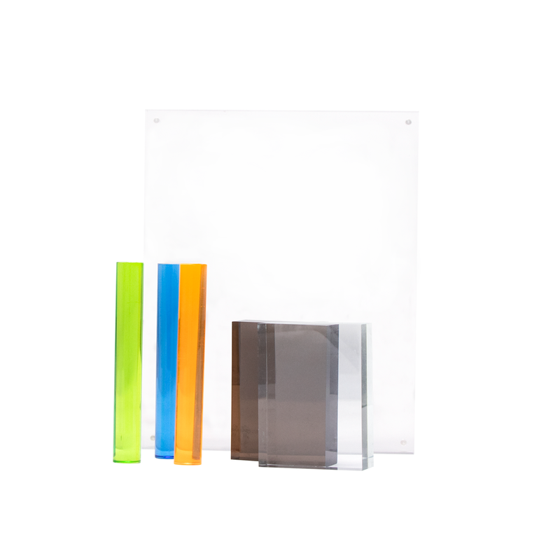 Customized Size Different Thickness Solid Acrylic Blocks