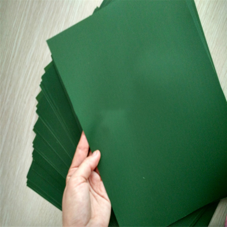 Matte Green Color Rigid Plastic PVC Film for Making Christmas Tree