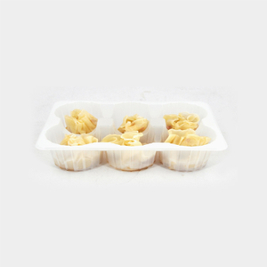 HSQY 7.1 X 4.9 X 2 Inch Plastic Food Blister Insert Tray