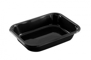 Wholesale In Stock Disposable CPET Food Takeaway Meals Tray Or Vacuum Tray 