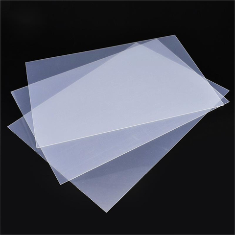 HSQY A3 A4 A5 Clear Polypropylene Sheet for Binding Notebook Cover