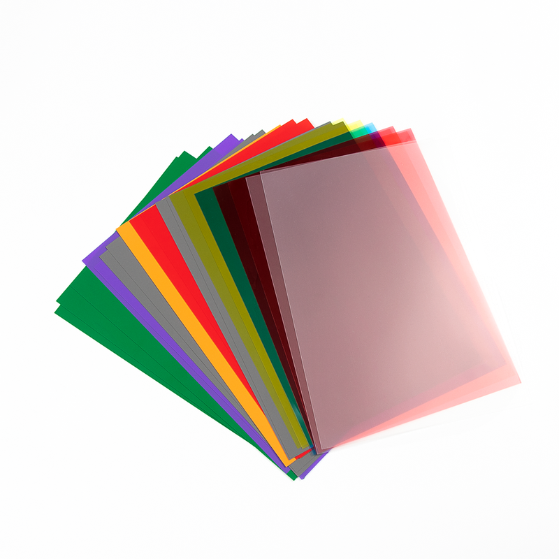 Rigid Colorful A4 PVC Sheet Stationery-HSQY 