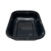 Model 011 - 15 oz Rectangle Black CPET Tray