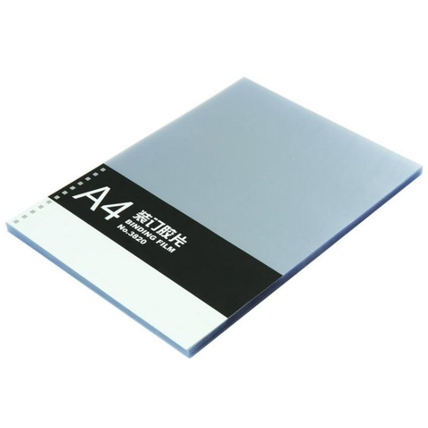  Kristallen Clear Binding Covers Letter-formaat