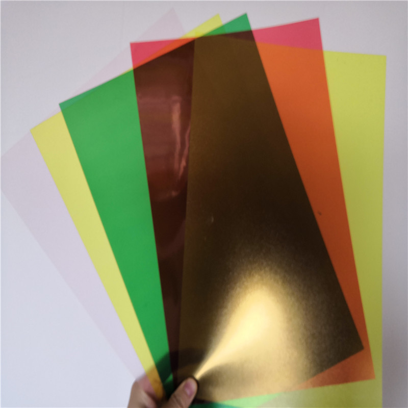 PVC Rigid Sheet A4 Size For Stationery Binding Cover