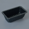 HSQY 8.7X5.1X3 In Rectangle Black Plastic PP High Barrier Tray