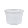 HSQY 16 oz. Disposable Clear PP Plastic Takeout Lunch Bowl With Lids