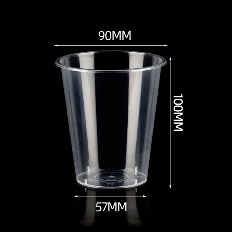 HSQY 9oz 12oz 14oz 17oz 24oz 90mm Diameter Clear Plastic PP Injection Cups