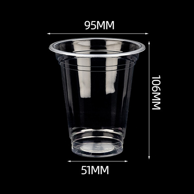 HSQY 7oz 12oz 16oz 17oz 21oz 24oz 95mm Diameter Clear Plastic PP Injection Cups